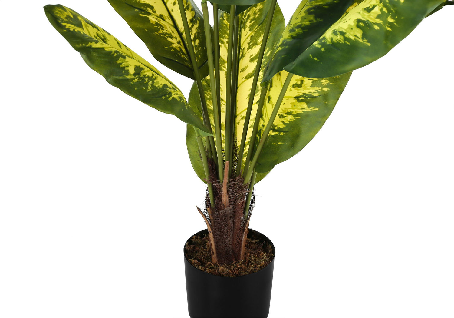 47&quot; Tall, Artificial Plant, Evergreen Tree, Indoor, Faux, Fake, Floor, Greenery, Potted, Real Touch, Decorative - Green / Black