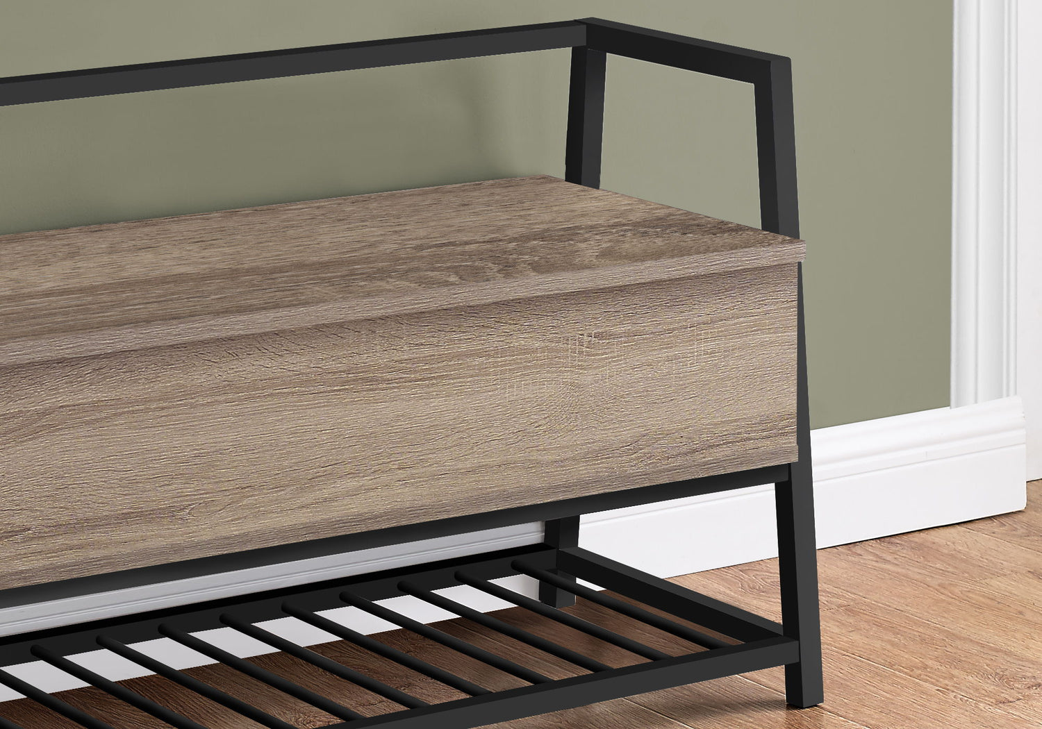 Bench Storage, Rectangular, Contemporary &amp; Modern