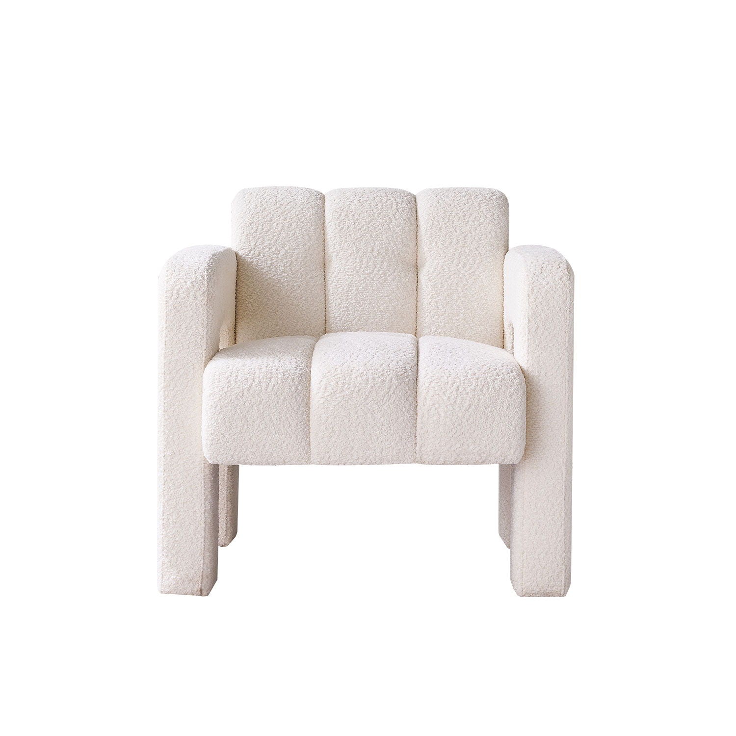 31.10&quot; Boucle Upholstered Accent Chair