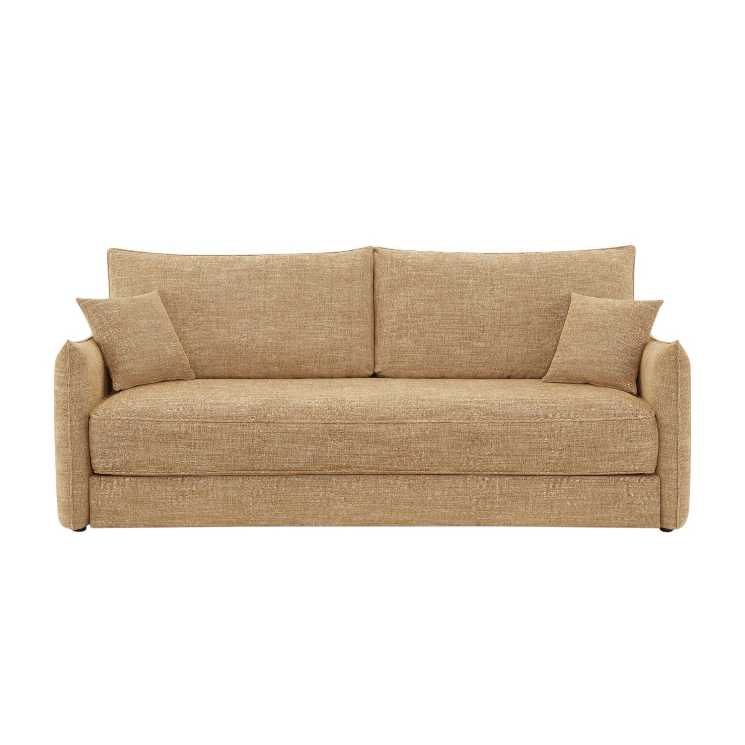 Cadie - Sofa With 2 Pillows - Mocha