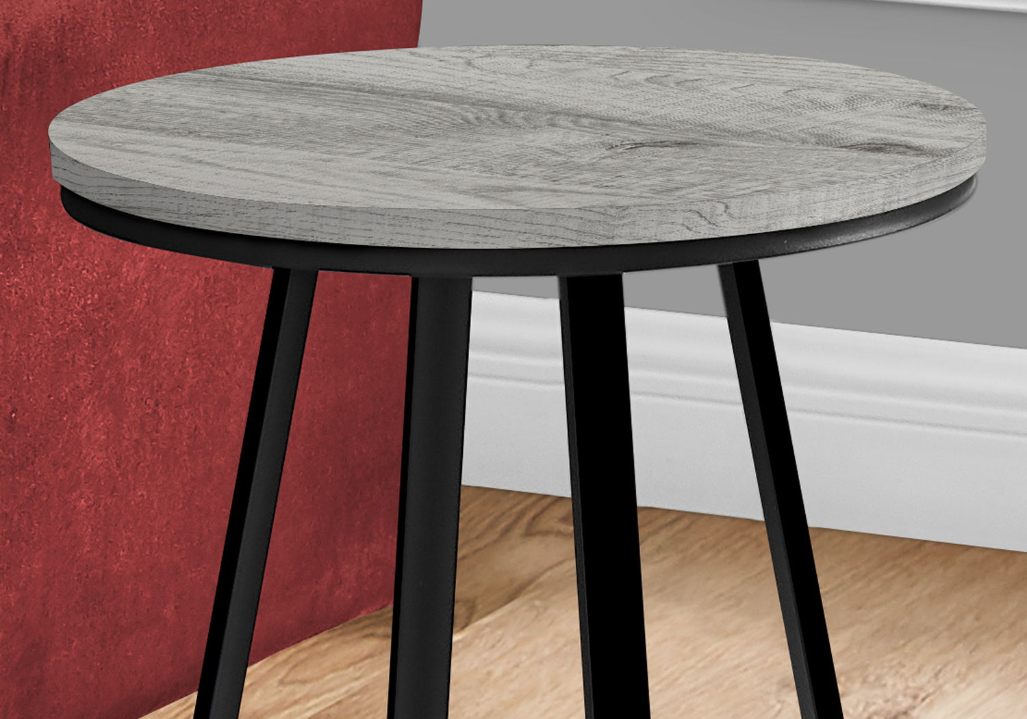 Accent Table, Side, Round Contemporary &amp; Modern Modern Design