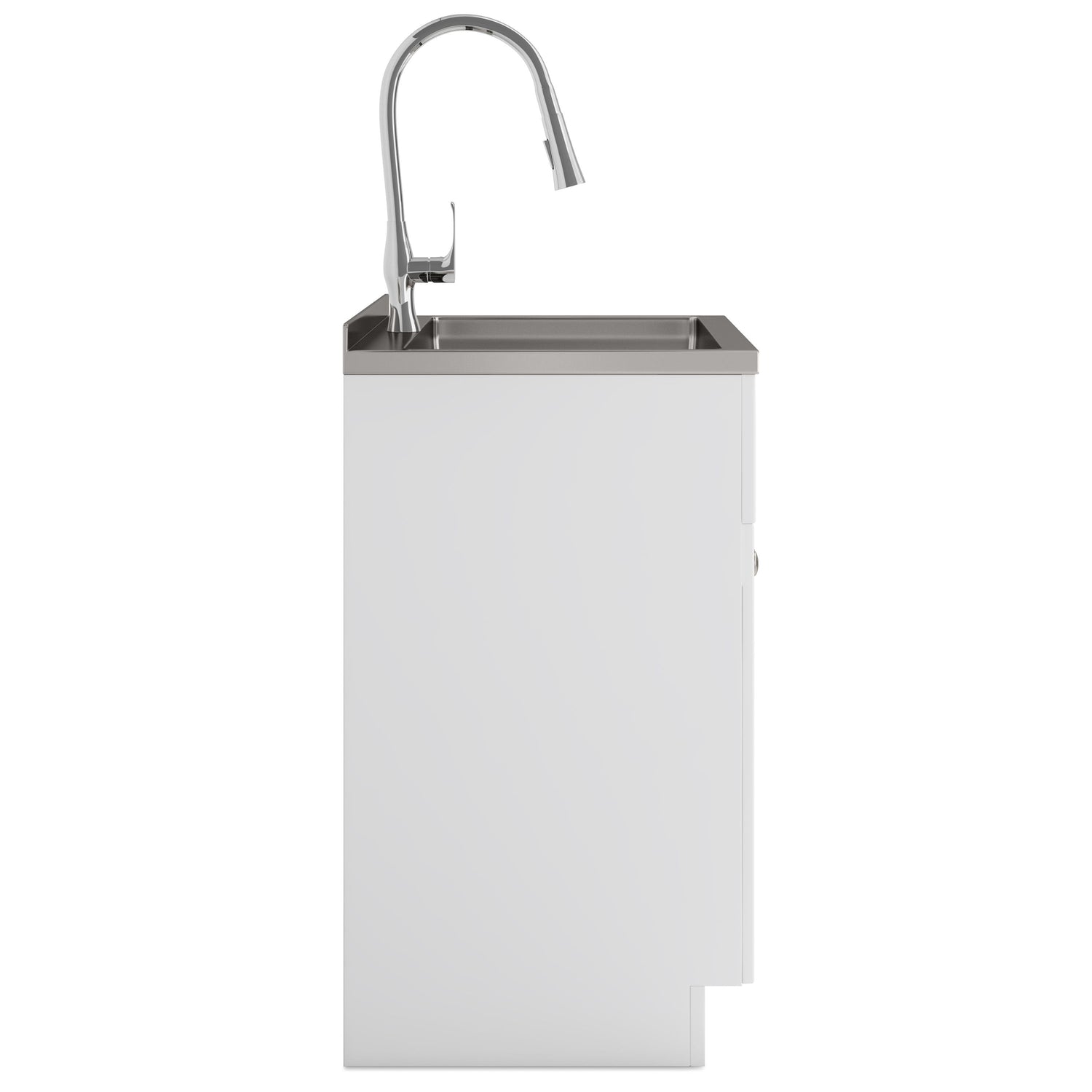 Beckham - Laundry Cabinet &amp; Faucet And Stainless Steel Sink