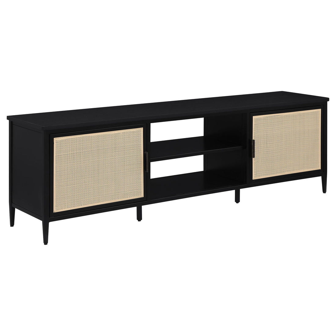 Kenneth - 2 Door TV Stand Doors - Black