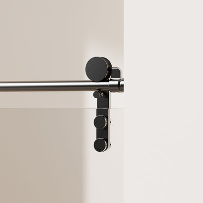 Frameless Single Sliding Shower Doors With Towel Rail &amp; Handle