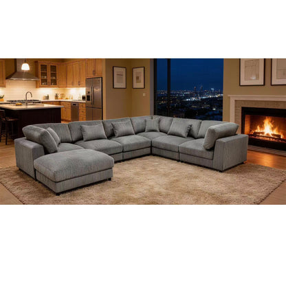 Upholstered Modular Sectional &amp; Custom Configuration