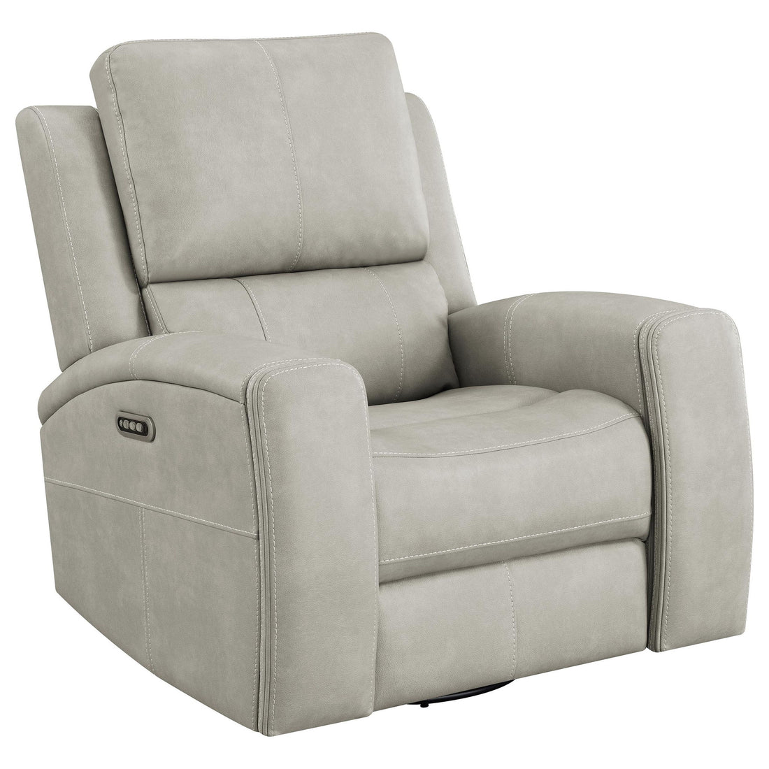Boyce - Triple Power Swivel Recliner With Independent Adjustments