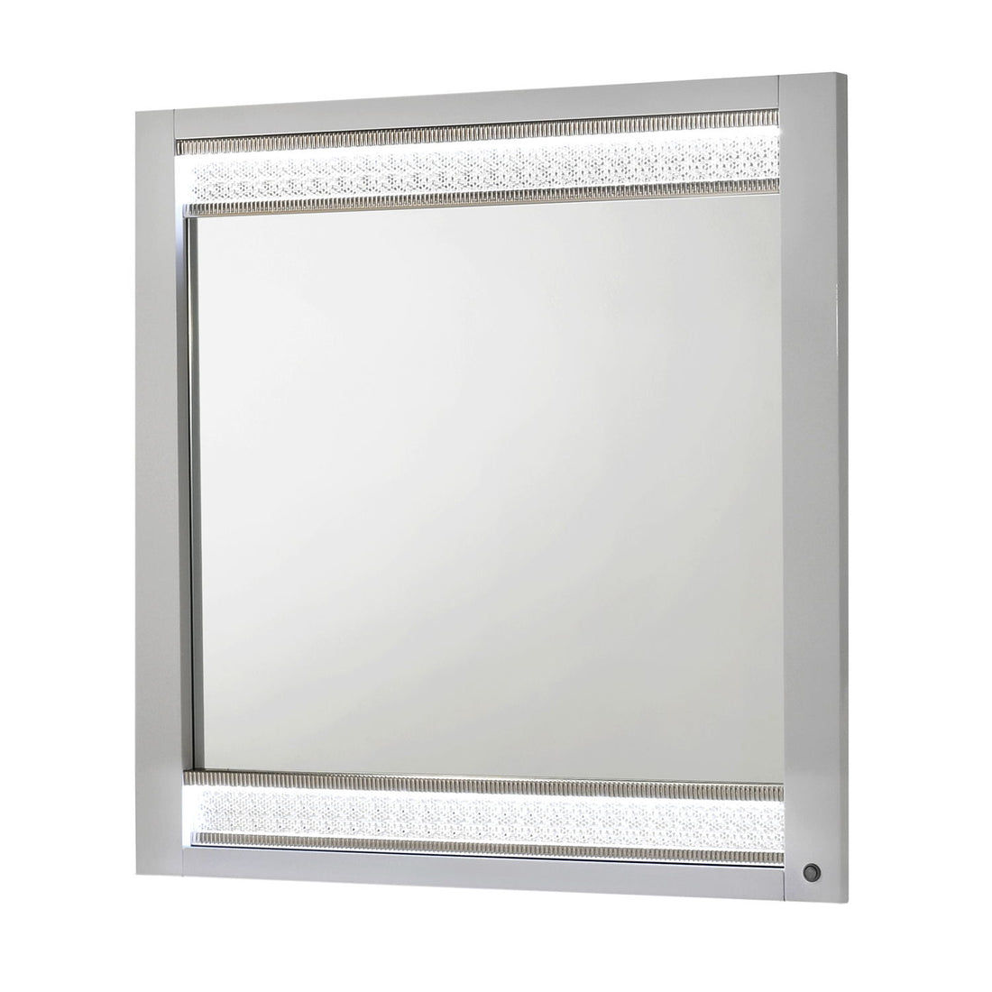 Glam - Mirror &amp; LED Lighting (Includes Mirror Only) - White