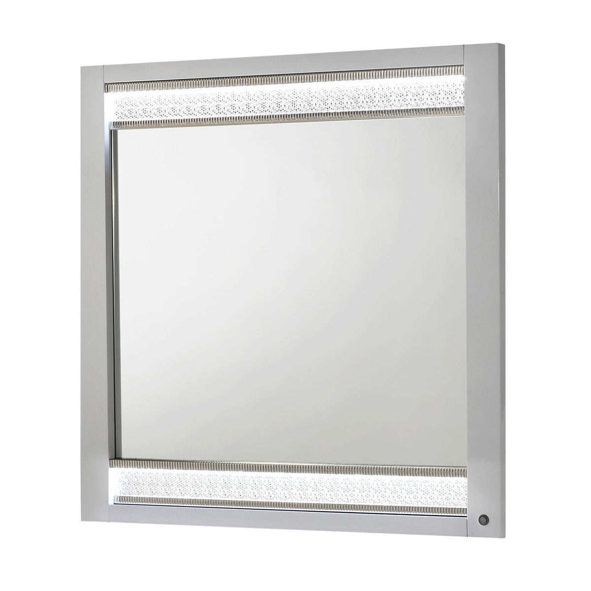 Glam - Mirror &amp; LED Lighting (Includes Mirror Only) - White