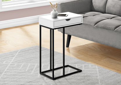 Accent Table, C - Shaped Contemporary &amp; Modern Versatile Design