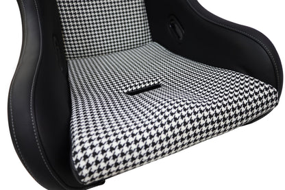 Racing Seat - Black White