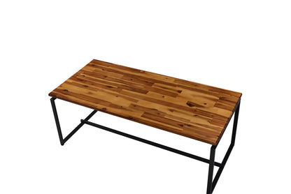 Jurgen - 3 Pieces Pack Coffee &amp; End Set - Oak / Black