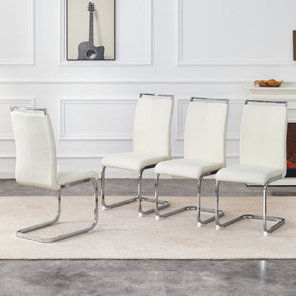 Dining Chairs With Ergonomic Backrest
