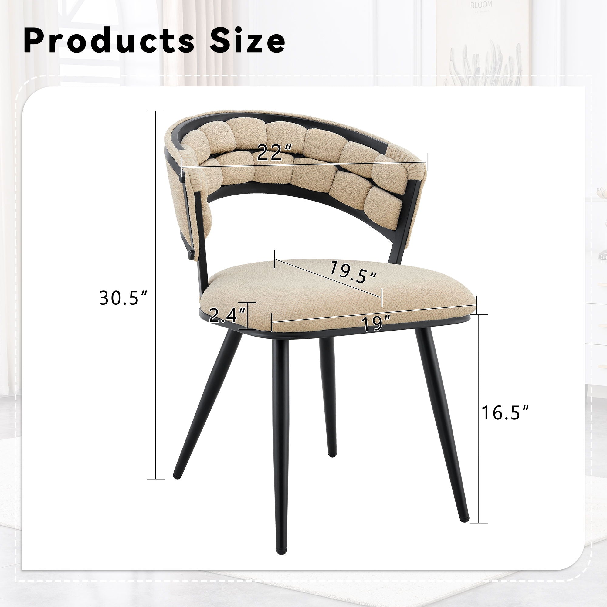 Dining Chairs For Dining Room &amp; Kitchen (Set of 2)