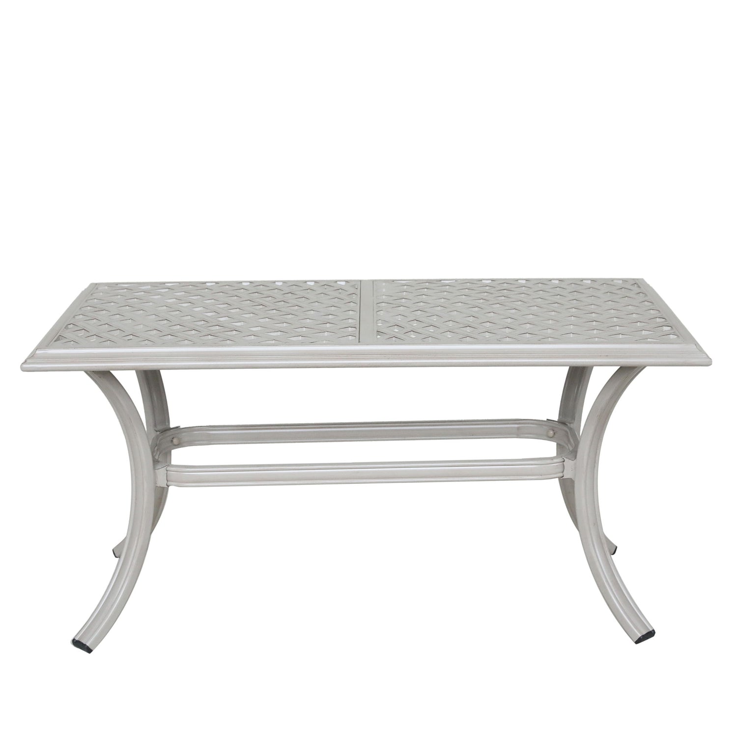 22X42&quot; Patio Standard Coffee Table - Ashen Wheat