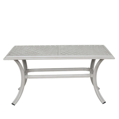 22X42&quot; Patio Standard Coffee Table - Ashen Wheat