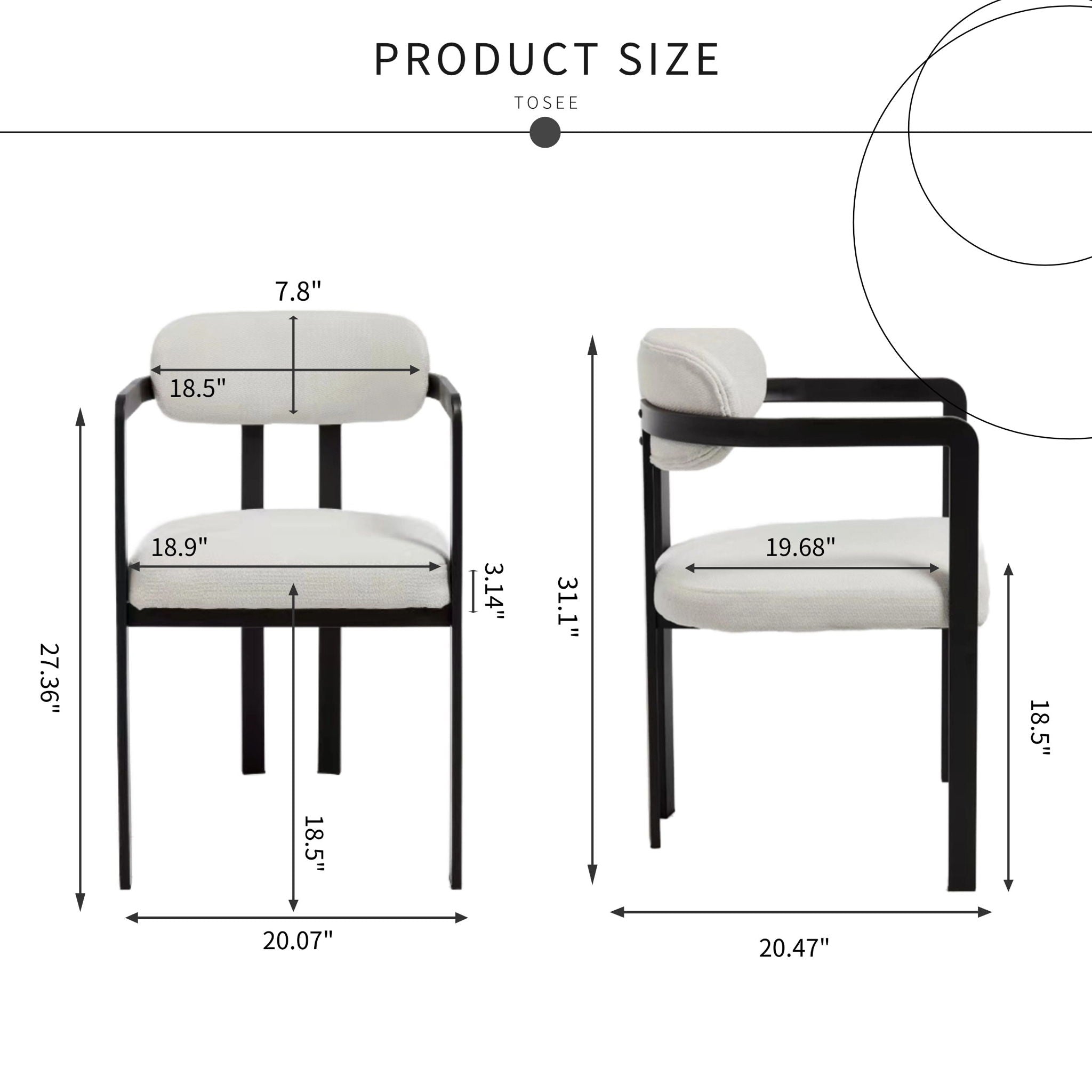 Dining Arm Chairs (Set of 2)