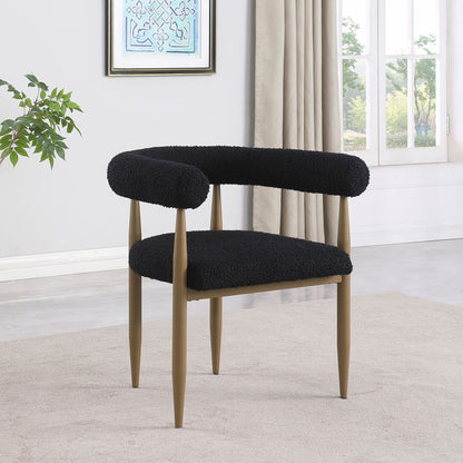 Crofton - Upholstered Dining Arm Chair (Set of 2) - Black