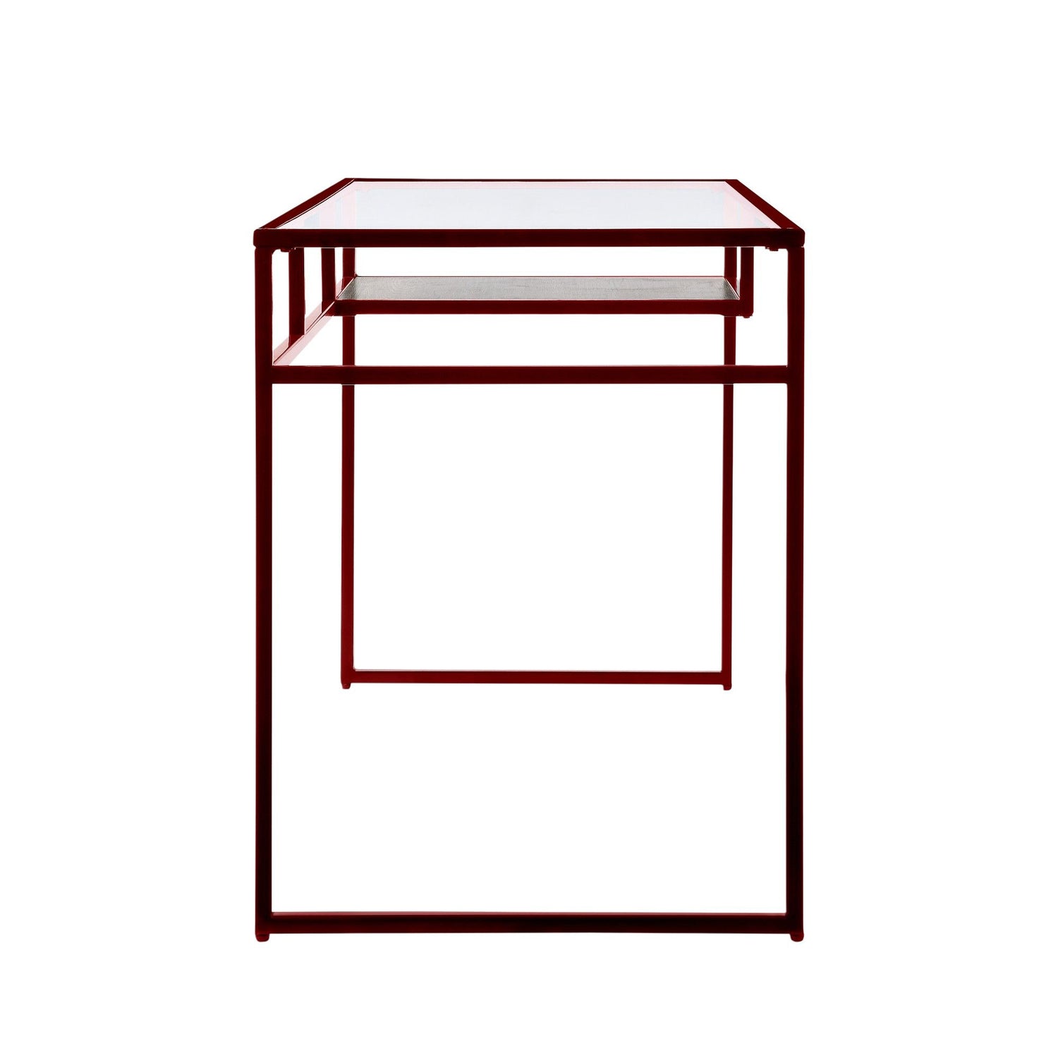 Yasin - Glass Top Writing Desk