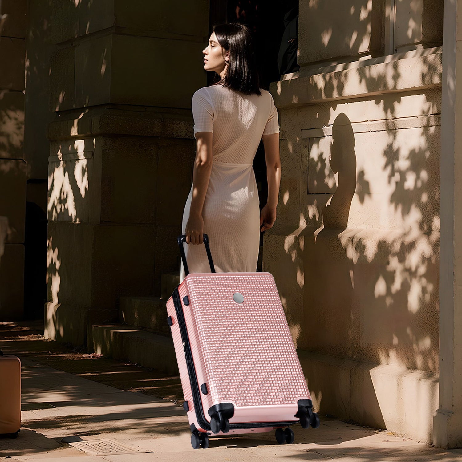 Luggage Sets 3 Piece Hardshell Suitcases With Wheels, Lightweight Expandable Travel Luggage With Tsa Lock, Carry-On, Checked Luggage (20&quot; 24&quot; 28&quot;)
