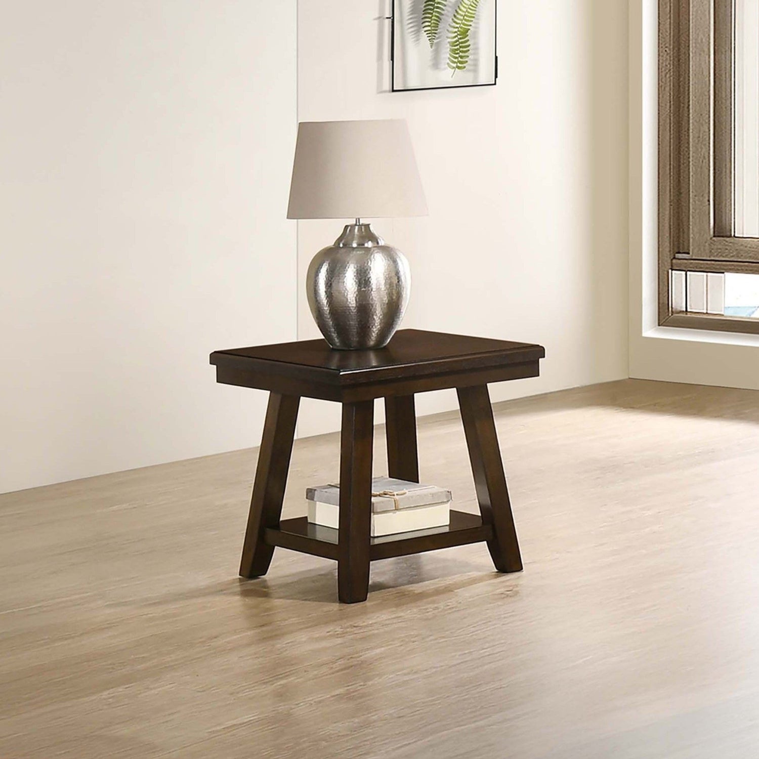 Table With Under Table Shelf Storage