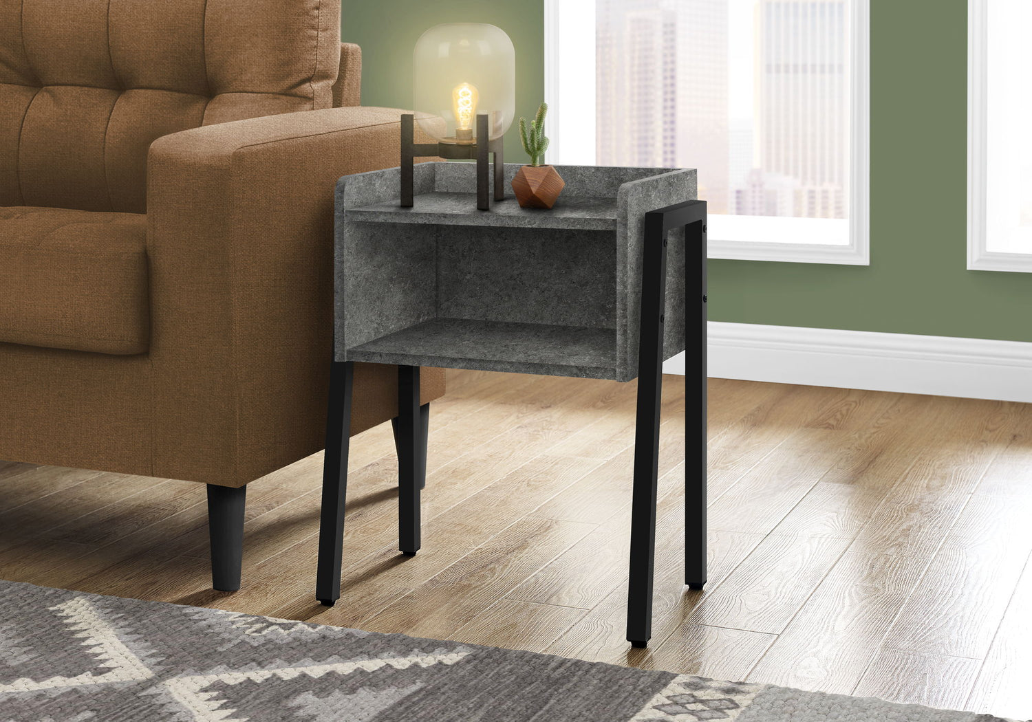Accent Table, Side Contemporary &amp; Modern Design