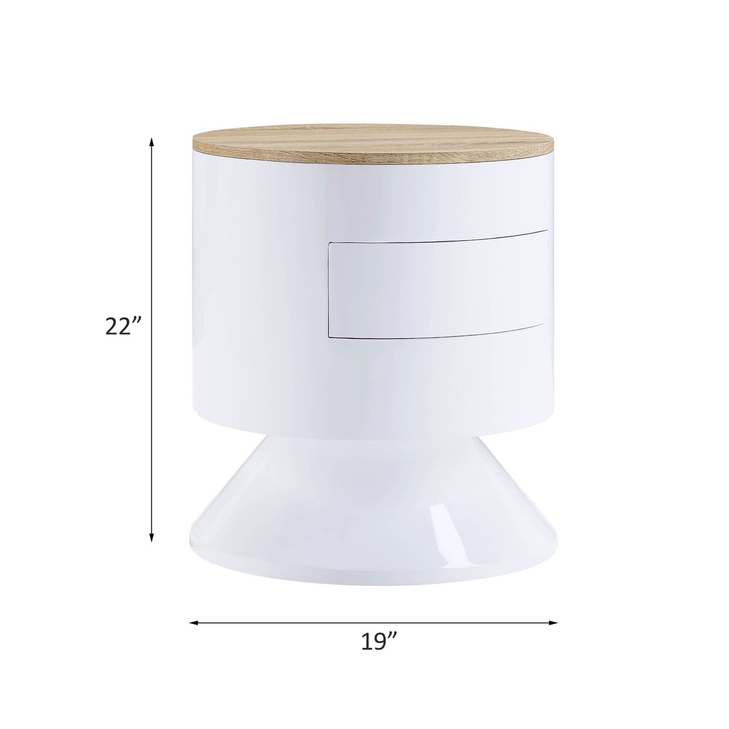 Otith - Accent Table - White