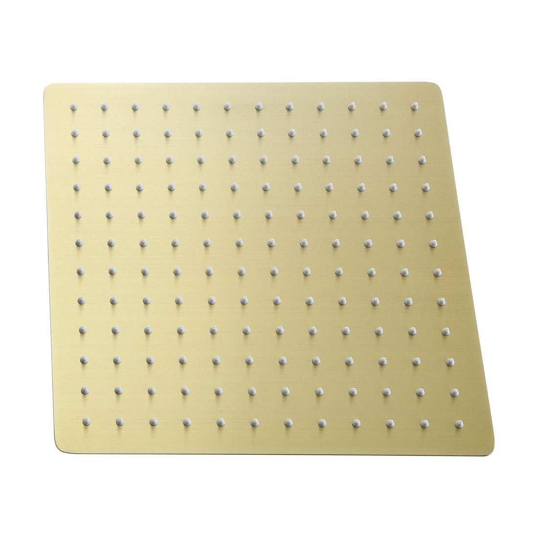 Modern 10&quot; Square Rainfall Shower Head &amp; Stainless Steel Wall Or Ceiling Mount Luxury Spa Shower Panel