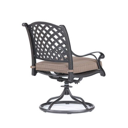 Round 4 Person 51.97&quot; Long Dining Set With Cushions