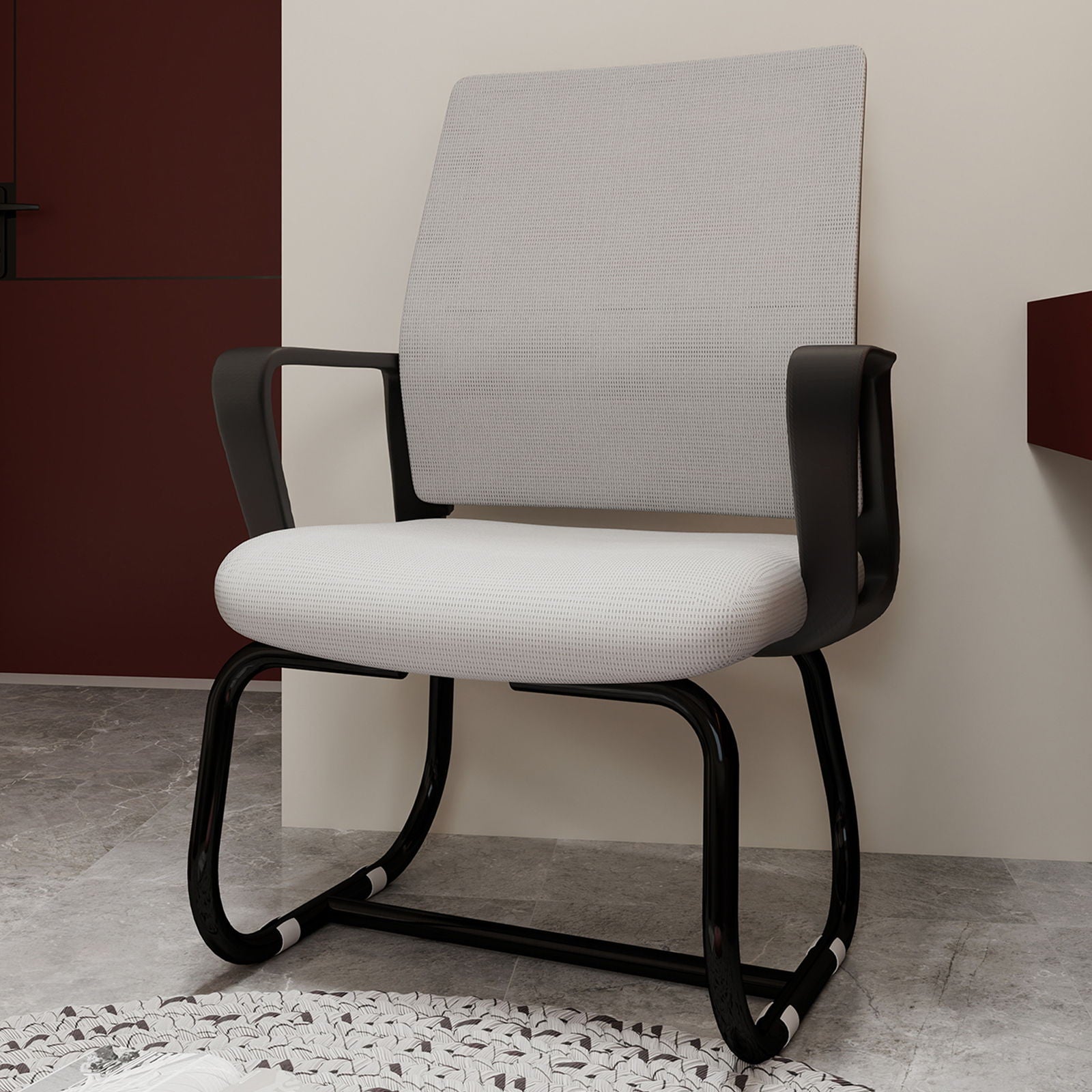 Minimalist Office Chair &amp; Soft Backrest
