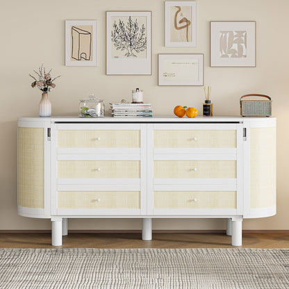 Murphy Bed With Hidden Storage &amp; Modern Woven Design