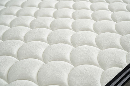 12&quot; Hybrid Pillow Top Mattress A Box With Gel Infused Memory Foam, Breathable And Hypoallergenic, Medium Firm For Lumbar Support