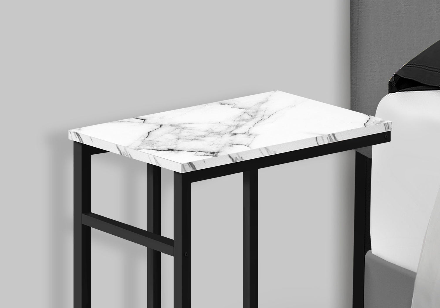 Accent Table, C - Shaped, Contemporary &amp; Modern, Versatile Use