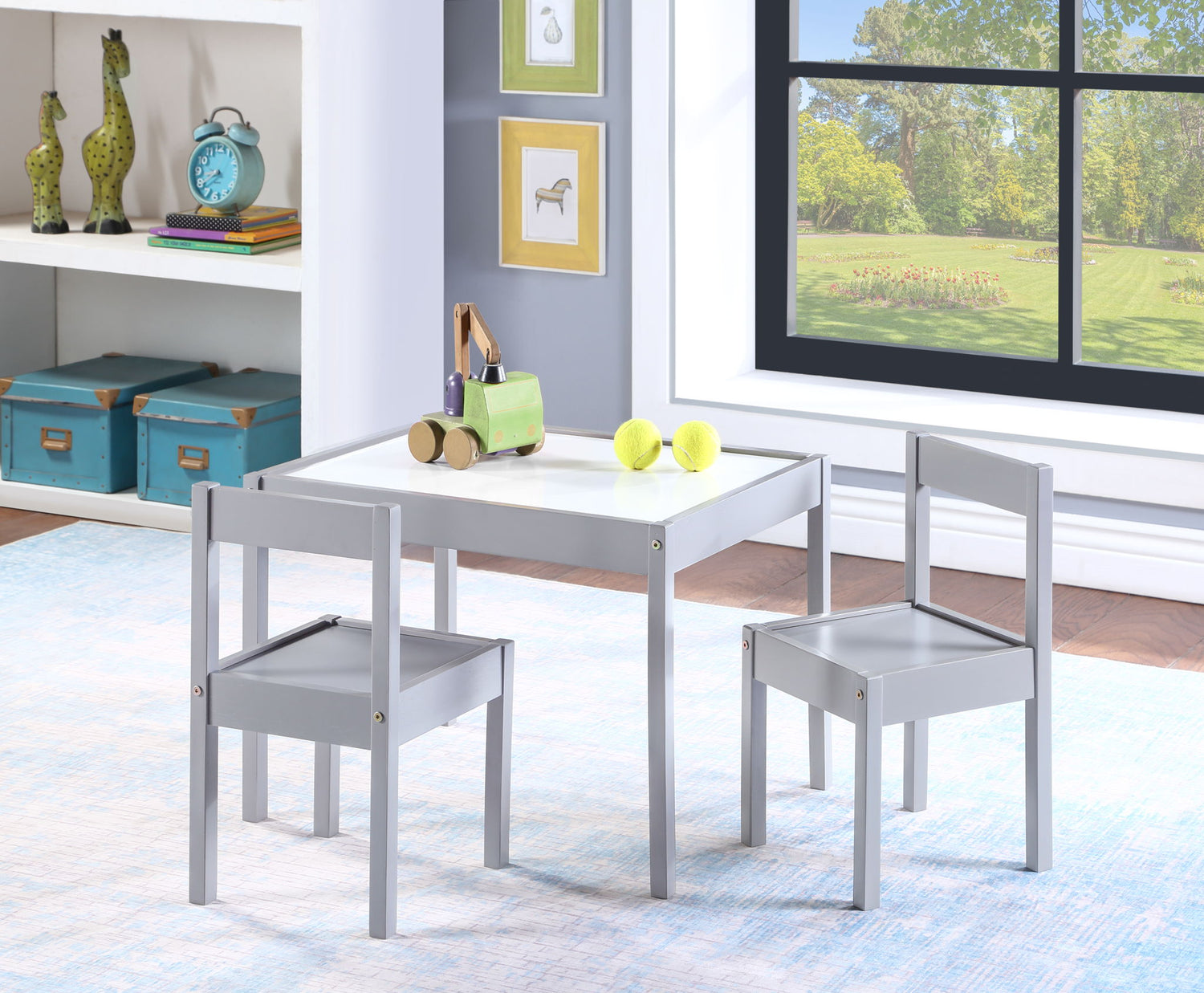 Gibson - 3 Piece Kids Table &amp; 2 Chair Set