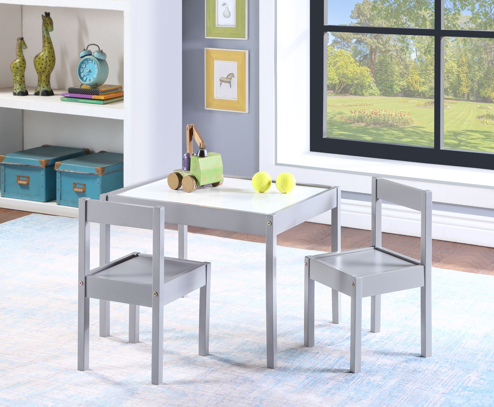 Gibson - 3 Piece Kids Table &amp; 2 Chair Set