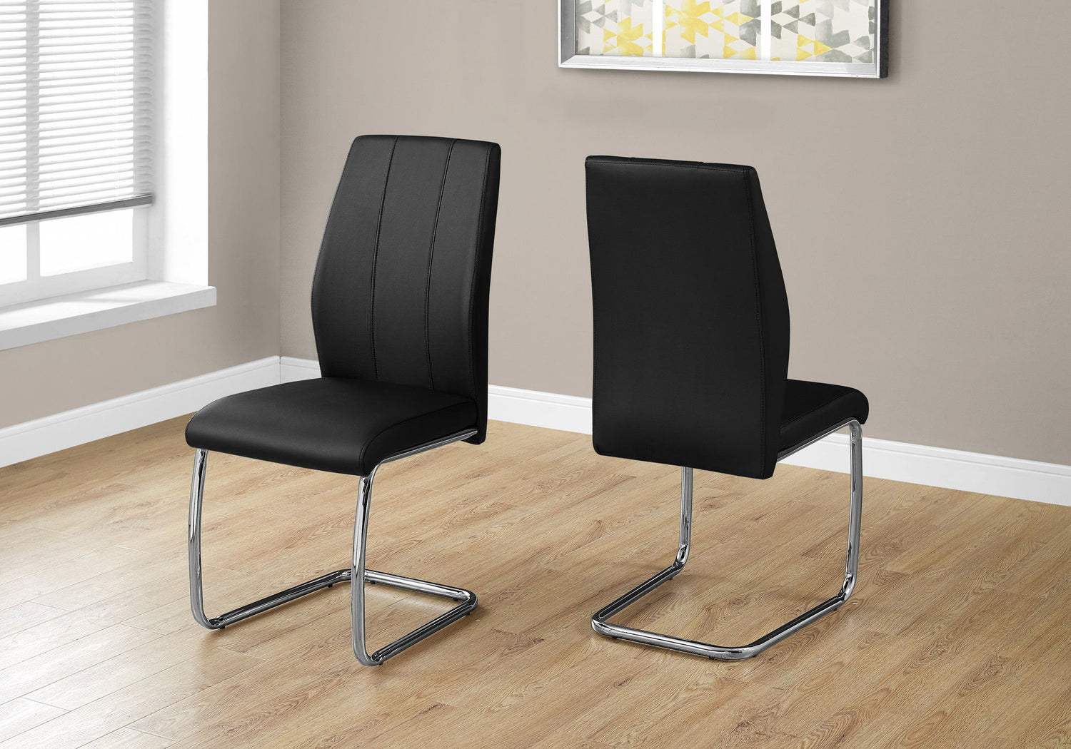 Dining Chair, Side Upholstered For Dining Room, Contemporary &amp; Modern (Set of 2)