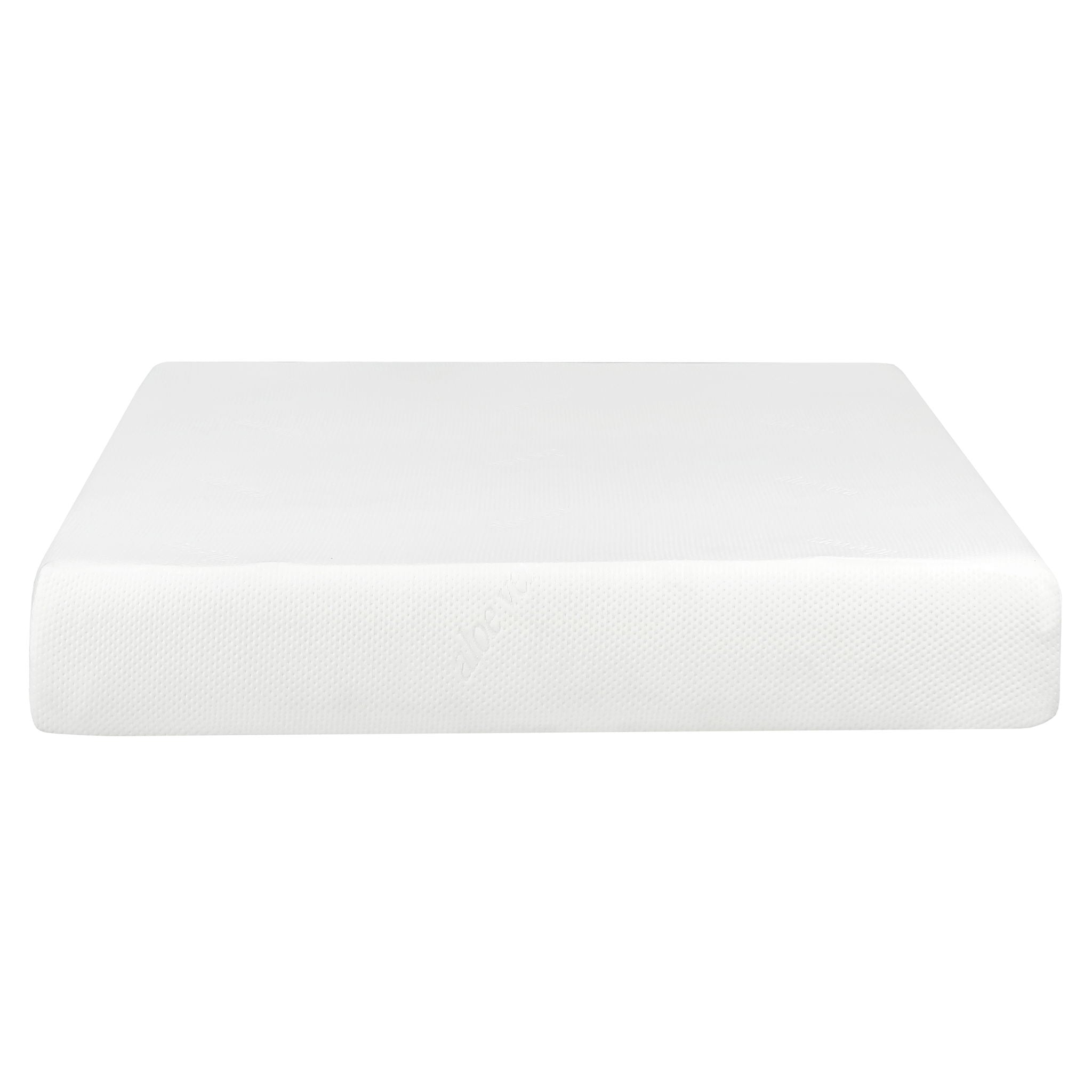 10&quot; Plush Gel Memory Foam Mattress Bed With Cooling Technology, Aloe Vera Cover