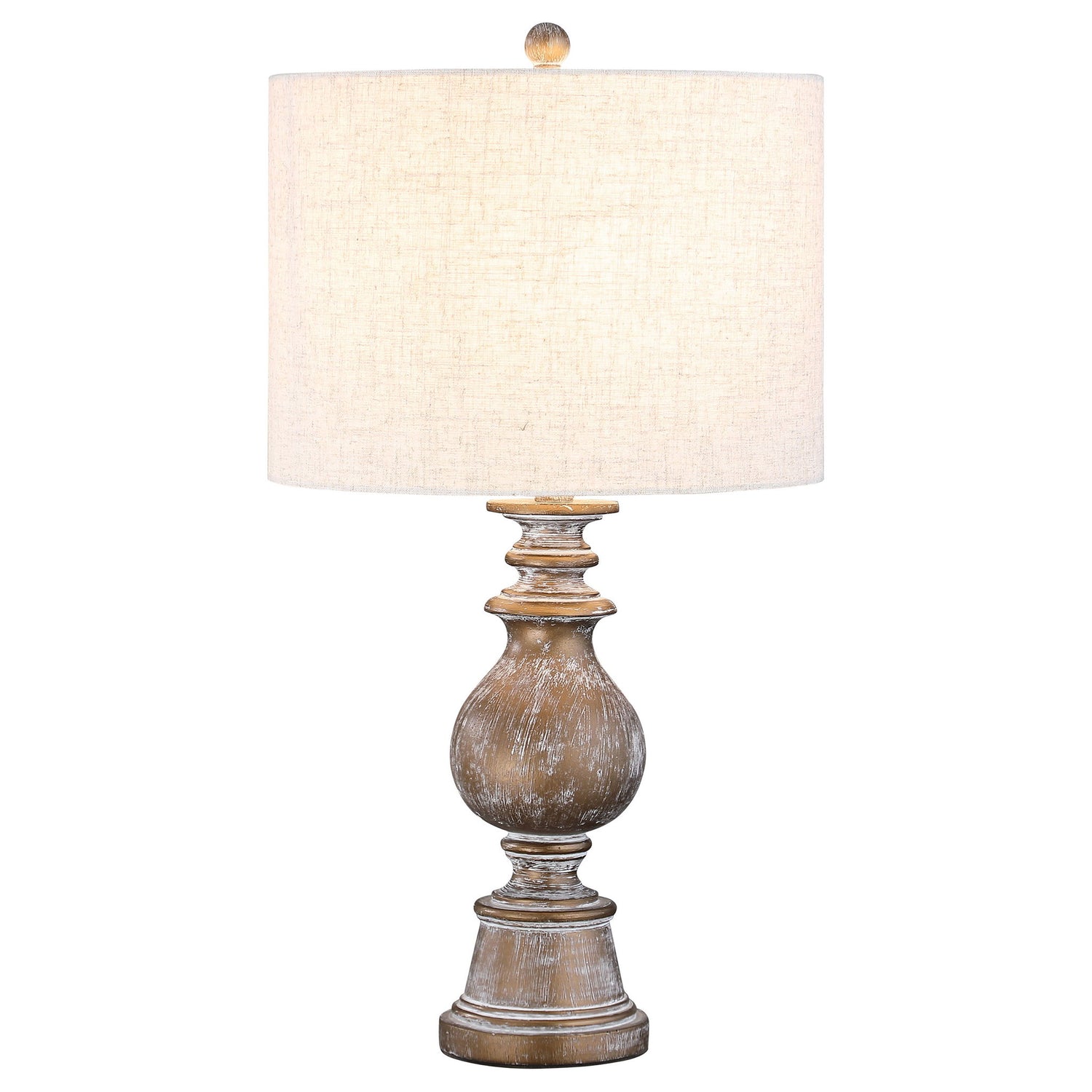 Wahlburg - Drum Shade Table Lamp - Oatmeal