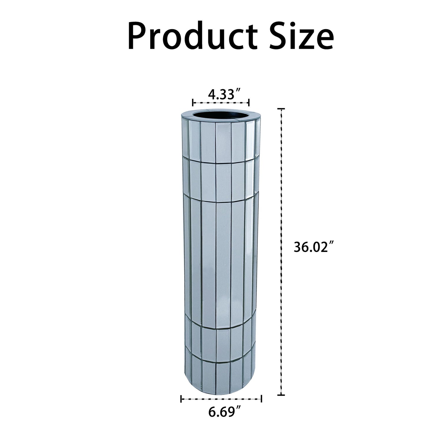 Round Floor Vase For Home &amp; Office Decor