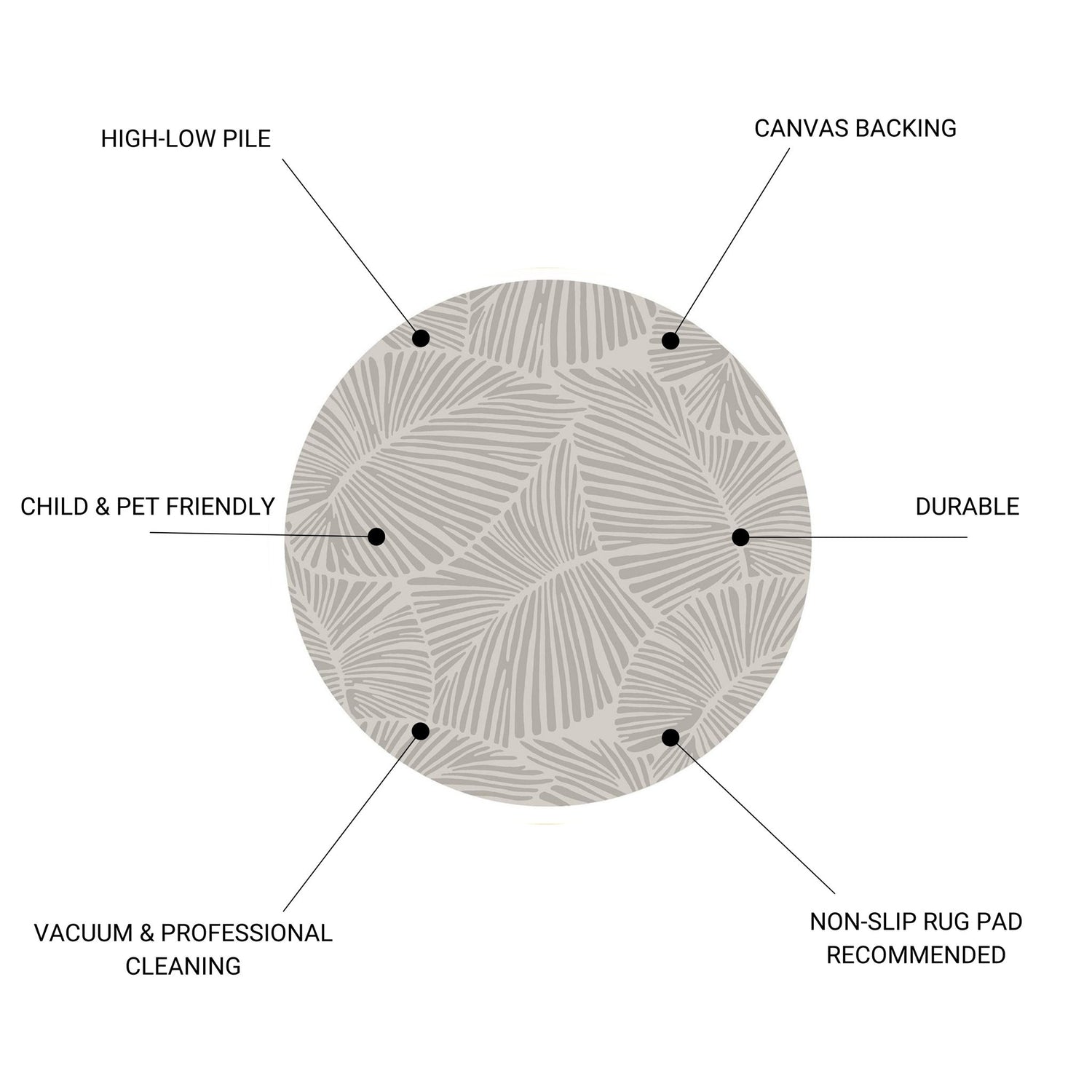 Curve - Round Rug